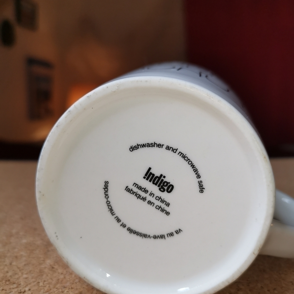 Indigo extra large mug - Picture 2 of 5